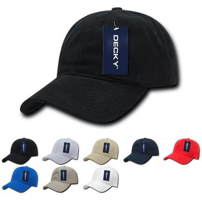 Decky Low Profile Relaxed Brushed Cotton Cap