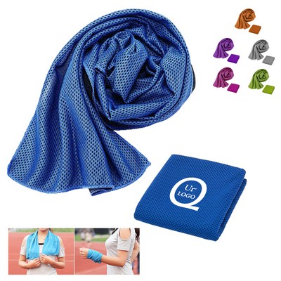 39.37x11.81" Microfiber Golf Cooling Towel