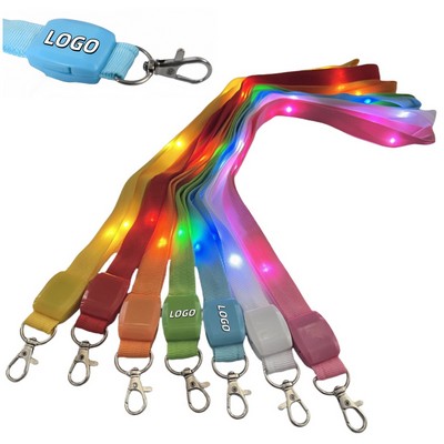 Led Light Id Lanyard