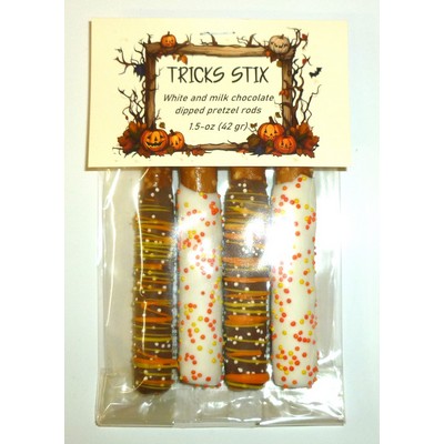 Halloween Tricks Stix Pretzel Logs