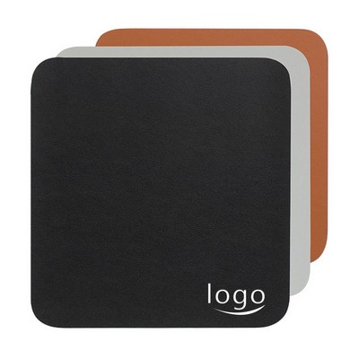Waterproof Leather Desk Mouse Pad