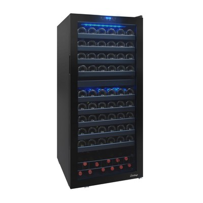 Legacy Vinotemp - 110-Bottle Dual-Zone Touchscreen Wine Cooler