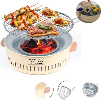 Charcoal BBQ Grill for Outdoor Cooking
