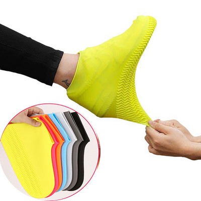 Durable Silicone Rain Shoe Covers