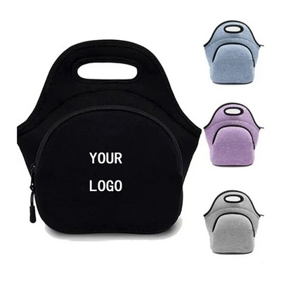Reusable Neoprene Insulation Lunch Tote Bag