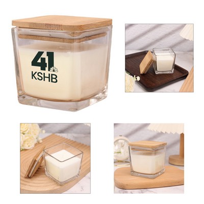 Mini Aromatherapy Candle with Glass Jar