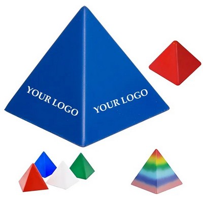 PU Pyramid Stress Reliever Balls