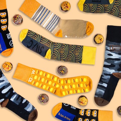 Dress Halloween Socks - Spooky Sophistication for October Galas - American Made