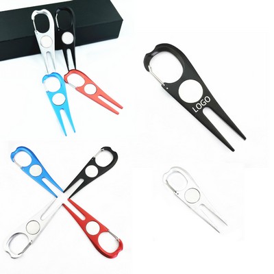 2-In-1 Golf Turf Repairer Pitch Fork