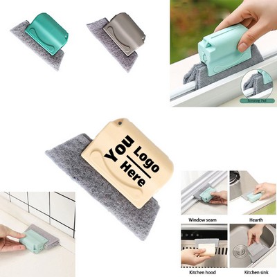 Scouring Pad Window Sash Cleaning Brush