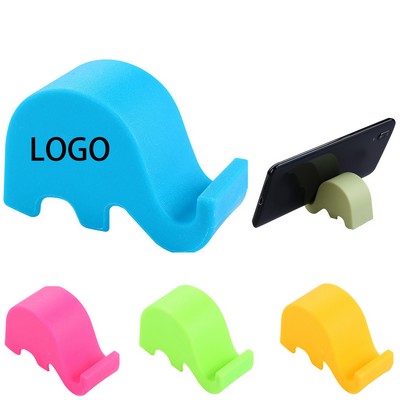 Creative Elephant Mini Multicolor Phone Stand