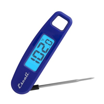 KitchenSupply Escali - Compact Folding Digital Thermometer Blue