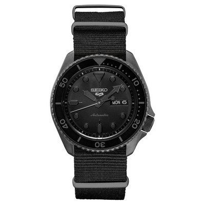 Seiko Watch Mens Seiko 5 Sport Black Dial