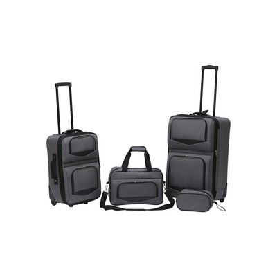 PremiumBag 4Pc Luggage Set Heather Gray