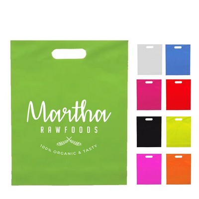 Frosted Die Cut Plastic Bag
