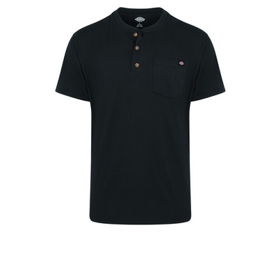 Dickies Shirts - Men's Short-Sleeve Traditional Heavyweight Henley