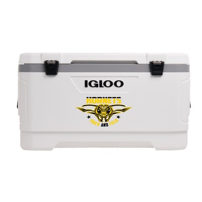Igloo® Latitude Marine Ultra 100 Qt. Cooler (White/Moonscape Gray)