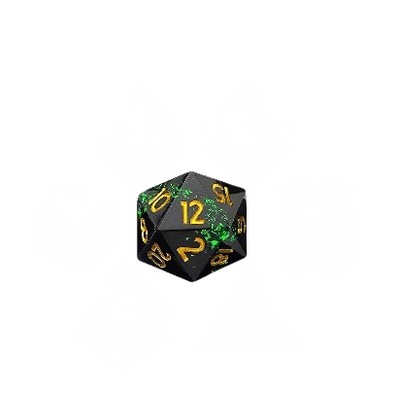 20 Sided Resin Material Dice