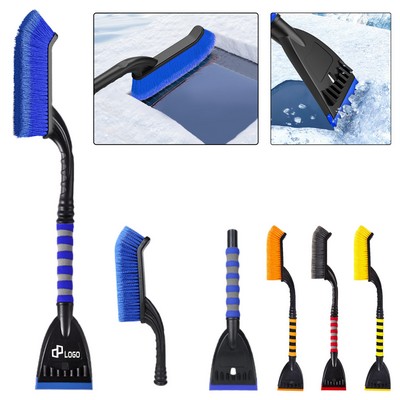 26" Snow-Removing Brush W/ Detachable Ice Scraper