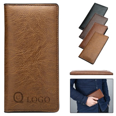 Pu Leather Long Wallet