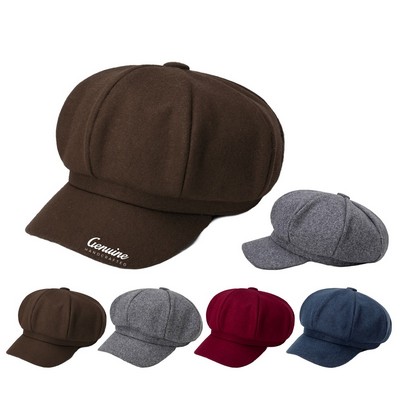 Women's Cotton Newsboy Cap