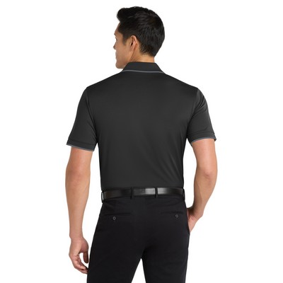 Port Authority® Dry Zone UV Micro-Mesh Tipped Polo