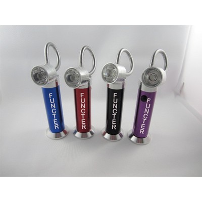 Multifunctional 1 W LED Light Magnetic Bendable Inspection Light Dual Magnet Work Light