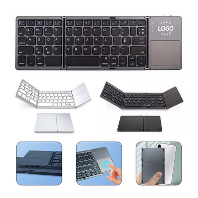 Portable Foldable Bluetooth Keyboard