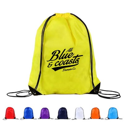 Training Polyester Drawstring Backpack