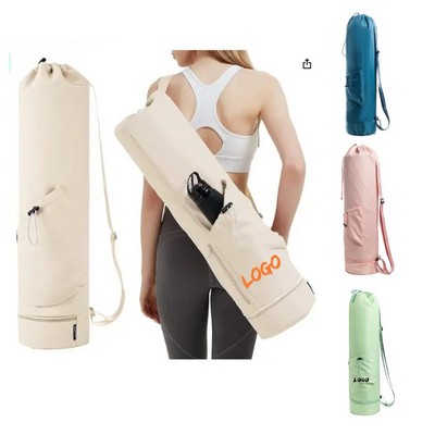 Multi-Pocket Yoga & Fitness Mat Carrier Bag