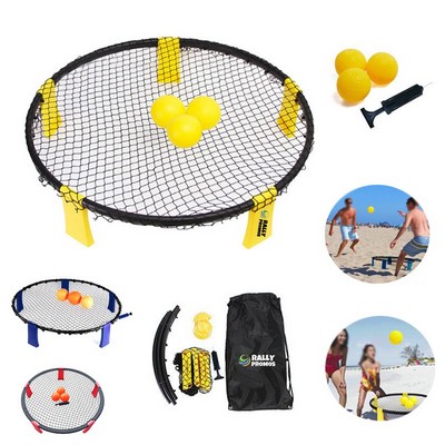 Beach Volleyball Spike Ball Game Set
