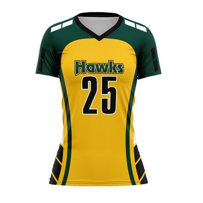 Blitz Short Sleeve V-Neck Volleyball Jersey (Quick Ship)