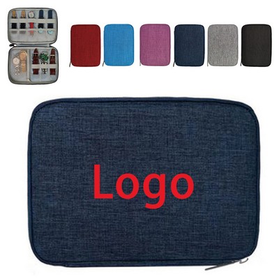Portable Travel Watch Strap Oxford Cloth Storage Bag