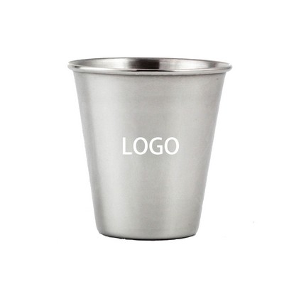 2 oz Stainless Steel Travel Wine Shot Mug
