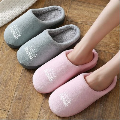 Non-Slip Plush Slippers