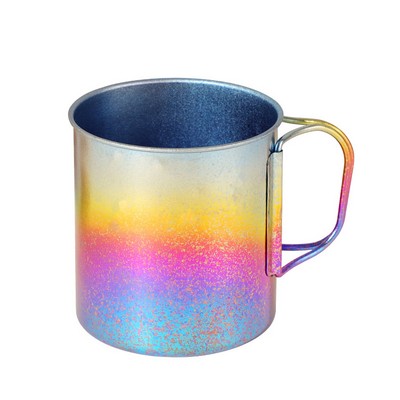 Stainless Steel Outdoors Camping Cup with Foldable Handle