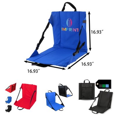 Compact Foam Seat with Buckle and Handle