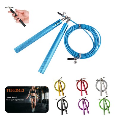 Wire Skipping Rope With Aluminum Alloy Handle
