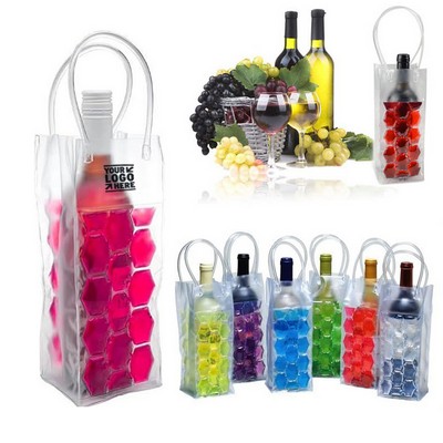 Gel Ice Pack PVC Wine Cooler Bag