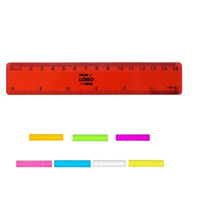6" Colorful Rulers