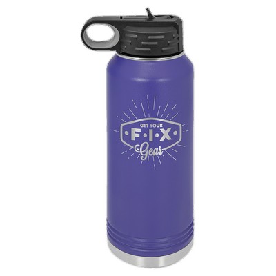 Polar Camel 32 oz. Purple Water Bottle