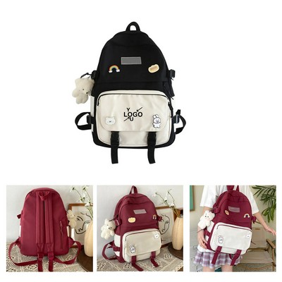 Canvas School Backpack