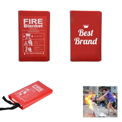 40'' X 40'' Fire Blanket With Case