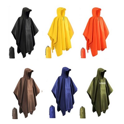 3-in-1 Raincoat w/ Storage Bag