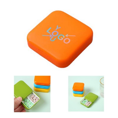 Travel Pill Dispenser Duo