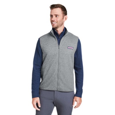 Vineyard Vines® Men's Mountain Sweater Fleece Vest