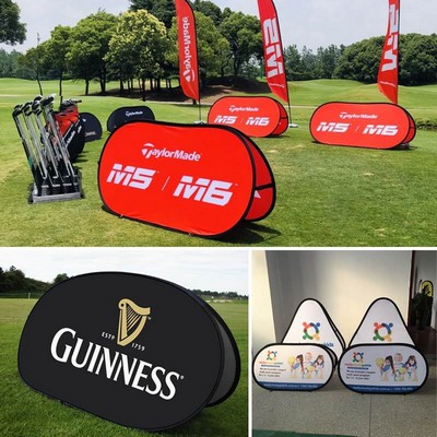 Outdoor Stand Banner Sports Events Pop Up Banner