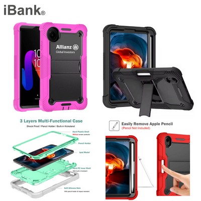 iBank ® Shockproof Case compatible with iPad Mini 7 (A17 Pro) 2024, Mini 6 (2021)
