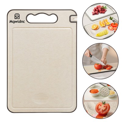 304 Stainless Steel Double-Sided Cutting Board with Knife Sharpener