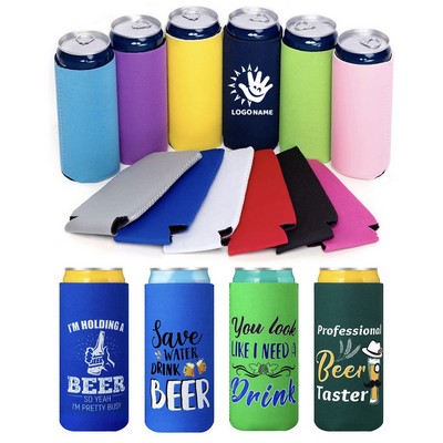 12oz Neoprene Beverage Insulator Slim Sleeve